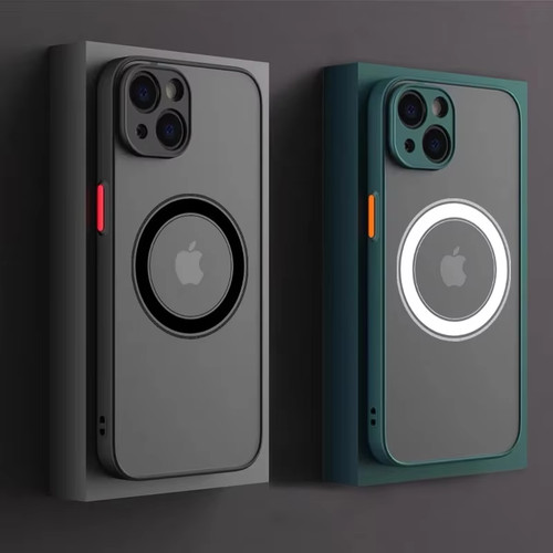 Cover opaca magsafe per iphone - cover,